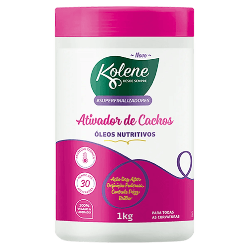 Ativador de Cachos Kolene Óleos Nutritivos 1kg