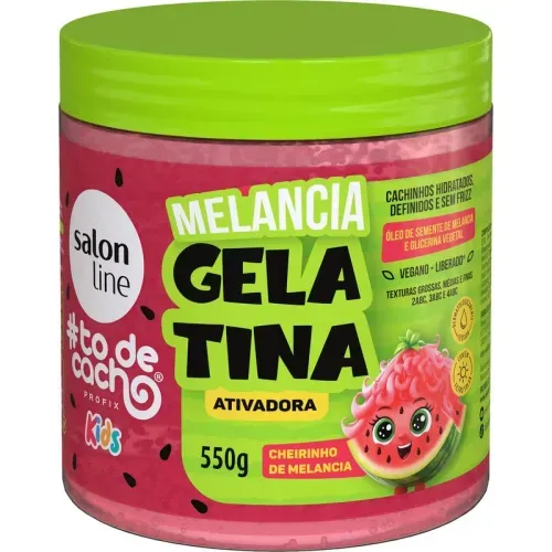 Gelatina Ativadora Salon Line #Todecacho Melancia 550g
