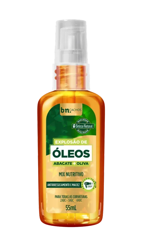 Explosão de Óleos Beleza Natural Abacate e Oliva 55ml