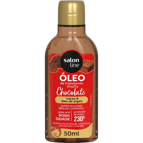 Óleo Reparador Salon Line Multy Chocolate 50ml