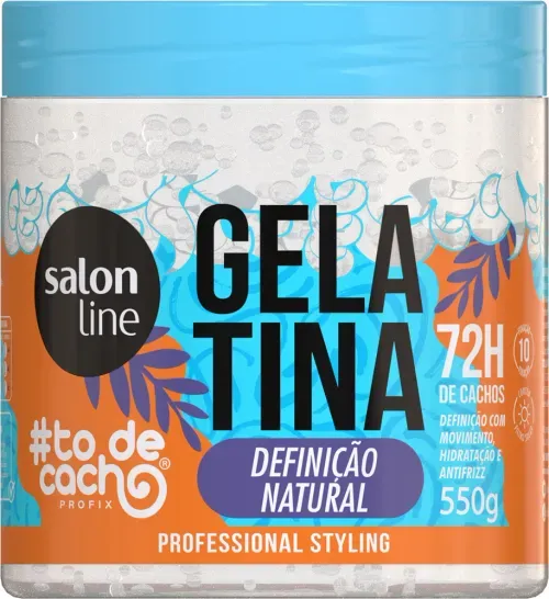 Gelatina Salon Line #todecacho Definição Natural 550g
