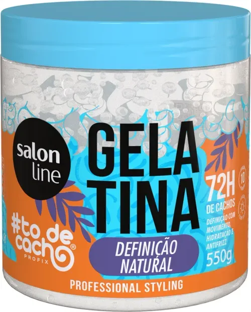 Gelatina Salon Line #todecacho Definição Natural 550g