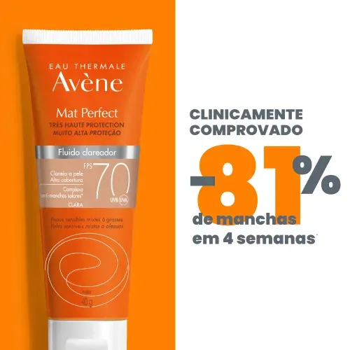 Protetor Solar Facial Avene Clareador Cor Clara 40g