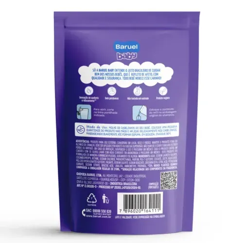 Shampoo Baruel Baby Sono Tranquilo Refil 210ml