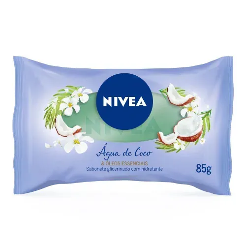 Sabonete Barra Nivea Água de Coco e Óleos Essenciais 85g