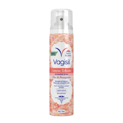 Vagisil Des Int Essecias Delicadas Flor DePessegueiro 75ML