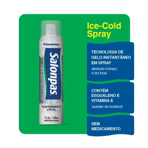 Salonpas Spray Ice Cold 120ml