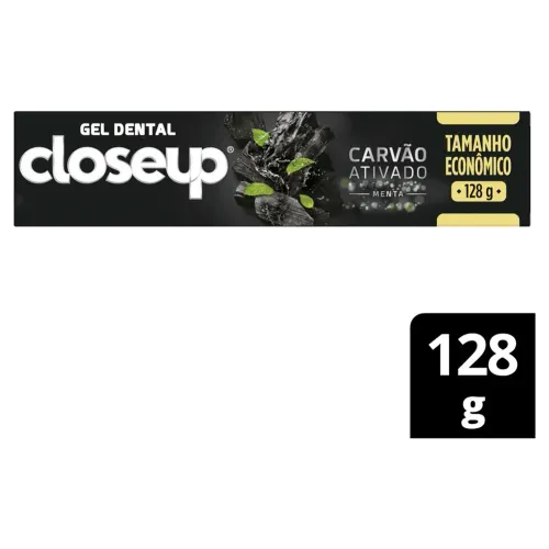 Creme Dental Closeup Carvão Ativado 128g