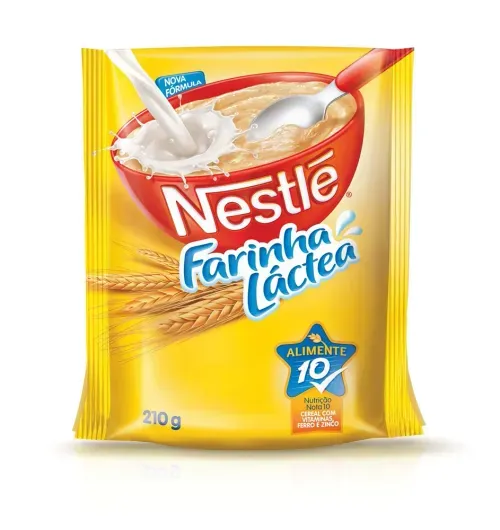 Farinha Láctea Nestlé Tradicional Sachê 210g