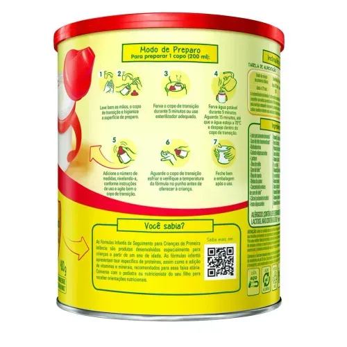 Fórmula Infantil Ninho Fases 1+ 400g
