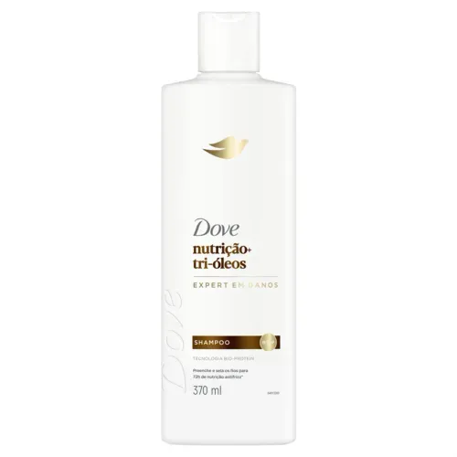 Shampoo Dove Nutrição+ Tri-Óleos 370ml