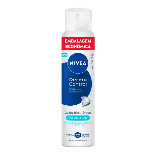 NIVEA Desodorante Aerossol Derma Control Defende 200ml