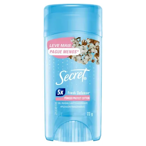 Desodorante Gel Secret Powder Protect Cotton 73g