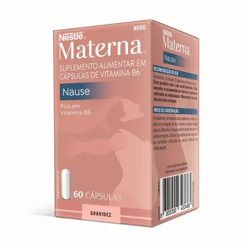 Suplemento Alimentar Materna® Nause 60 cápsulas