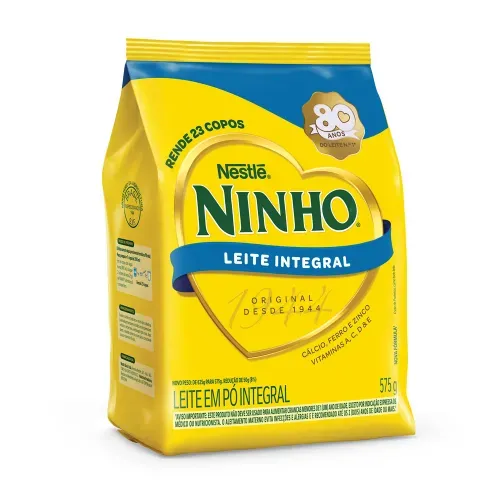 Leite em Pó Ninho Integral Sachê 575g