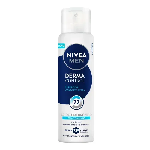 NIVEA MEN Desodorante Aerossol Derma Control Defende 150ml