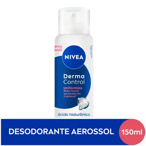 NIVEA Desodorante Aerossol Derma Control Uniformiza 150ml