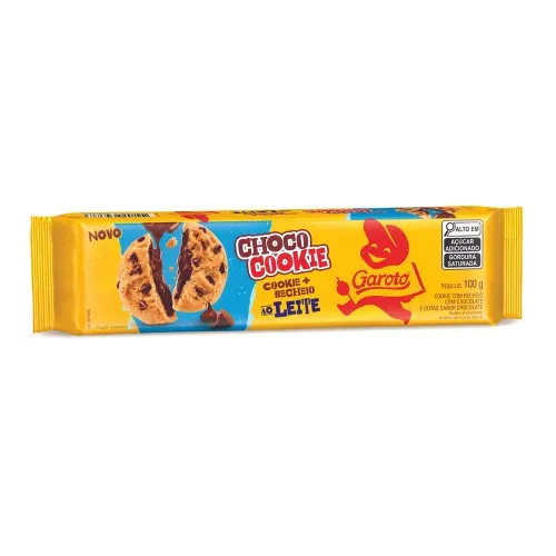 ChocoCookies GAROTO Recheio Chocolate 100g