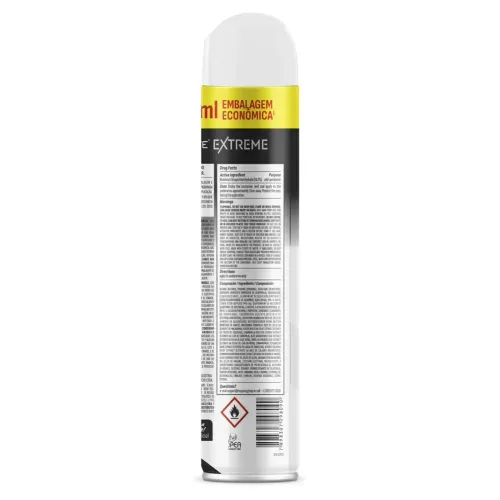 Antitranspirante Aerossol Above Men Extreme Invisible 200ml Spray Embalagem Econômica