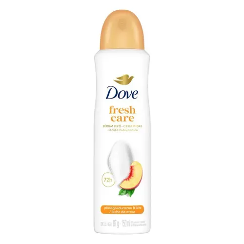 Desodorante Aerosol Dove Fresh Care Pessego e Leite de Arroz 150ml