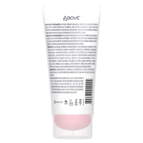 Antitranspirante Creme Above Women Invisible Candy 50g