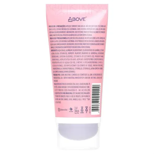 Antitranspirante Creme Above Women Invisible Sport Energy 50g