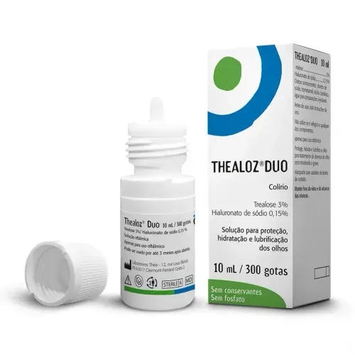 Colírio Thealoz Duo 3+0,15% 10ml