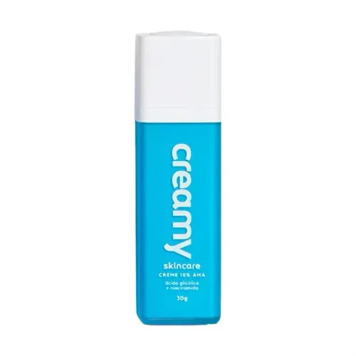Creme Retexturizador Creamy Skincare Ácido Glicólico 10% AHA 30g