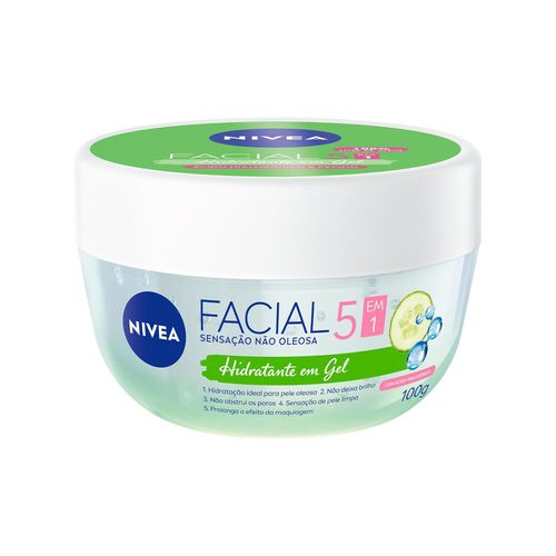 NIVEA Hidratante Facial em Gel Ultraleve 7 em 1 100g