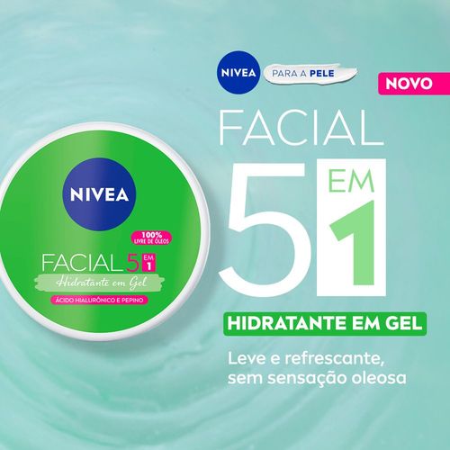 NIVEA Hidratante Facial em Gel Ultraleve 7 em 1 100g