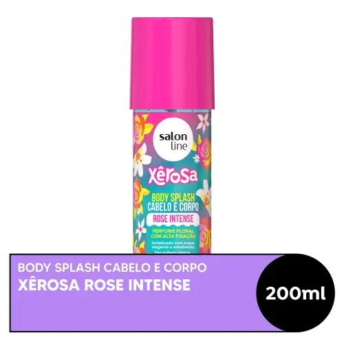 Body Splash Salon Line Xêrosa Rose Intense 200ml
