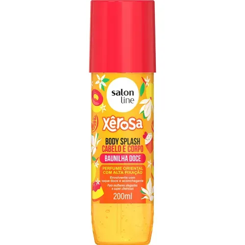 Body Splash Salon Line Xêrosa Baunilha Doce 200ml
