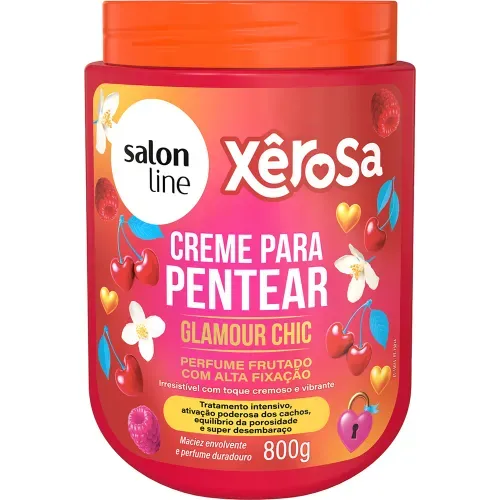 Creme para Pentear Salon Line Xêrosa Glamour Chic 800g