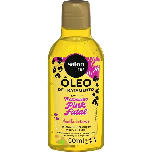 Óleo de Tratamento Salon Line Pink Fatal Vanilla Intense 50ml