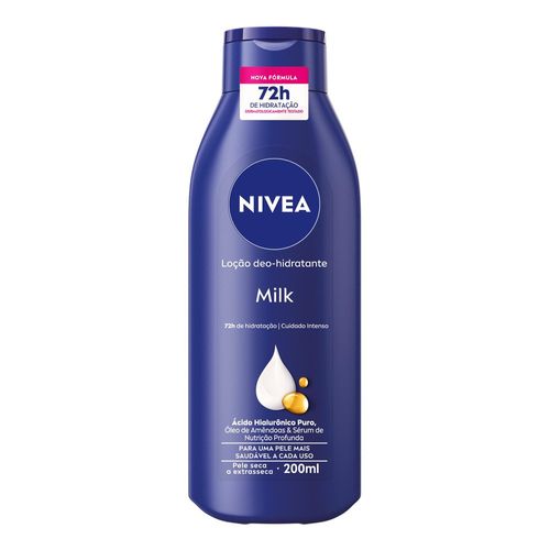 Nivea Loção Hidratante Milk Pele Seca a Extrasseca 200ml