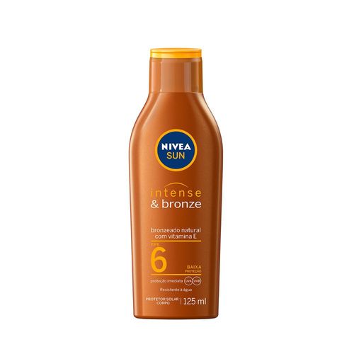Nivea Sun Loção Bronzeadora Intense & Bronze FPS 6 125ml