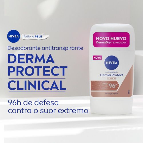 NIVEA Desodorante Stick Derma Protect Clinical 54g