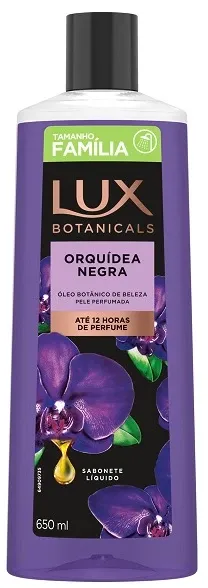 Sabonete Liquido Lux Botanicals Orquidea Negra 650Ml