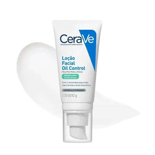 Loção Facial Oil Control Cerave Reequilibra a Pele Oleosa 52g