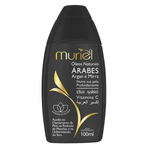 Óleo Corporal Muriel Amêndoa Argan e Mirra 100ml