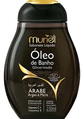 Óleo Muriel de Banho Glicer Arabe 230Ml