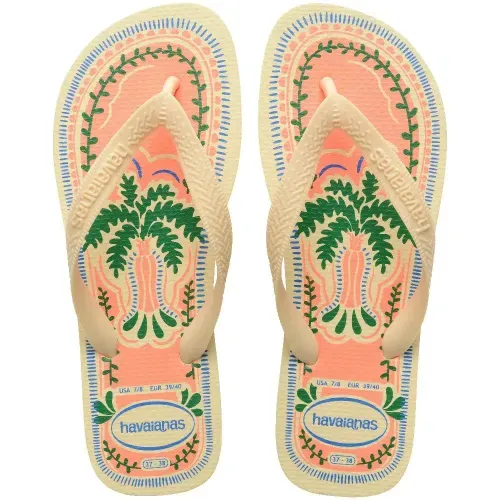 Sandália Havaianas Summer Vibes Buttercream Tamanho 33/34