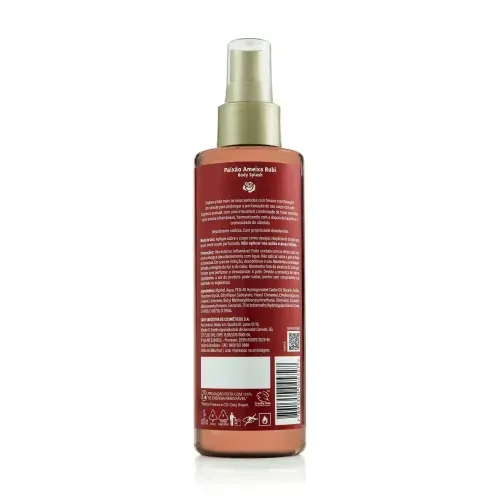 Body Splash Paixão Tentadora Ameixa Rubi 200ml