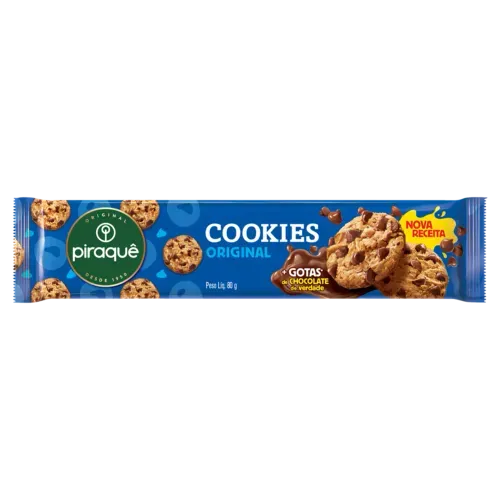 Cookies Piraquê Original Baunilha 80g