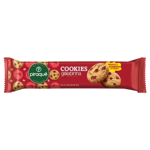 Cookies Piraquê Goiabinha 80g