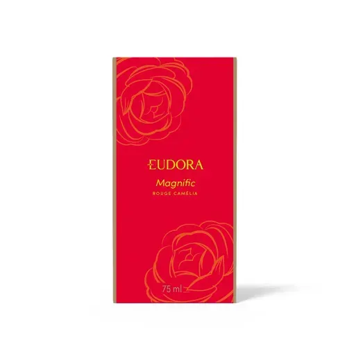 Deo Colônia Eudora Magnific Rouge Camélia 75ml
