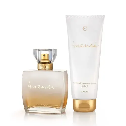 Kit Eudora Imensi com Deo Colônia 100ml + Hidratante 200ml