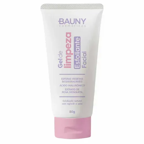 Gel de Limpeza Bauny Rosa Mosqueta 80g