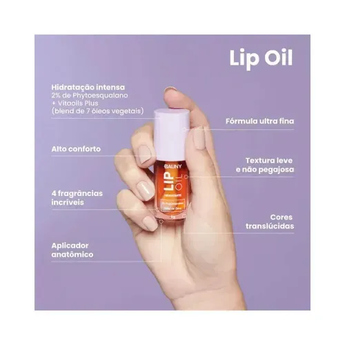 Lip Oil Bauny Avelã 6g