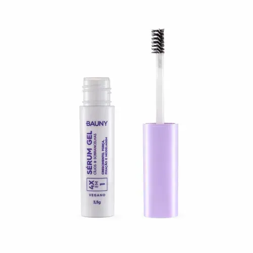 Sérum Gel Cílios e Sobrancelhas Bauny 4x em 1 3,5g
